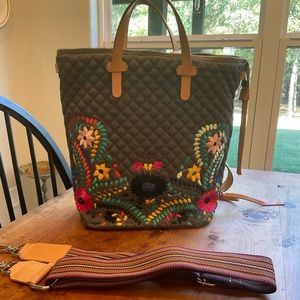 consuela silverlake sling tote